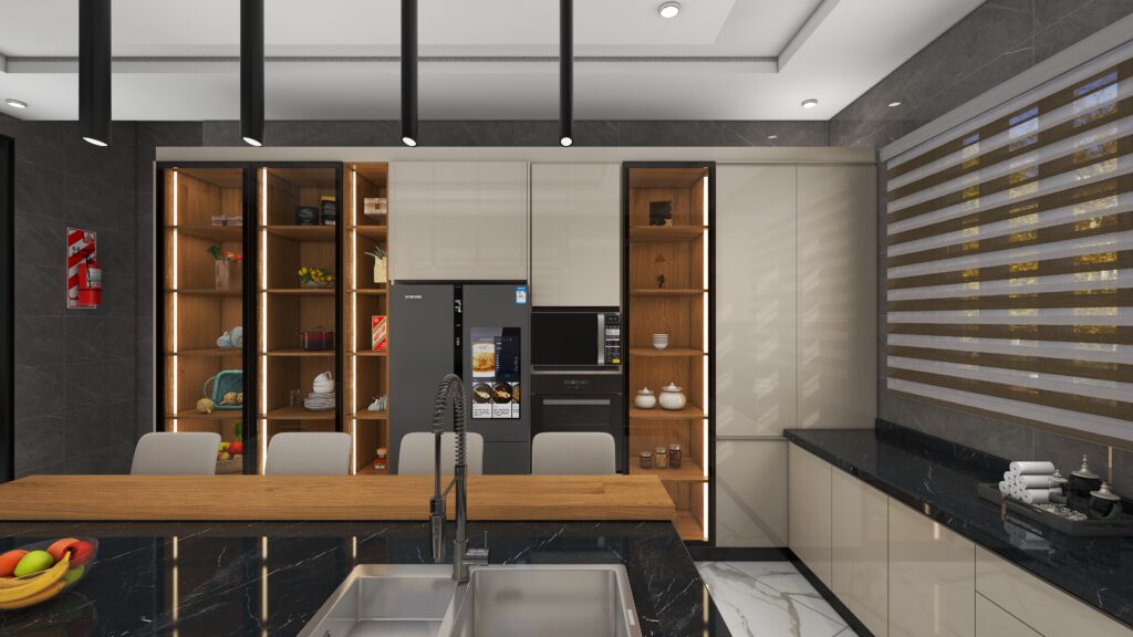 Kitchen Interior Design by Chillax Interiors